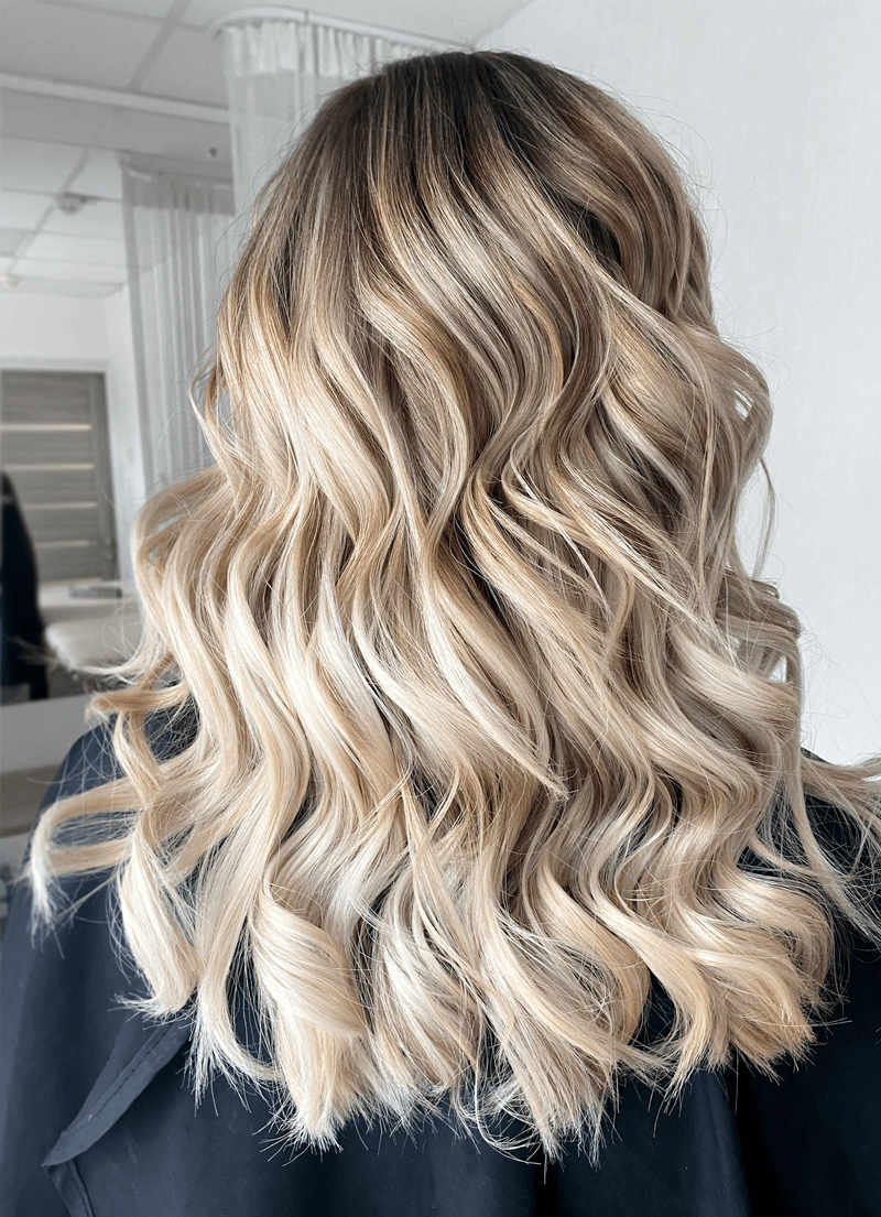 balayage hair